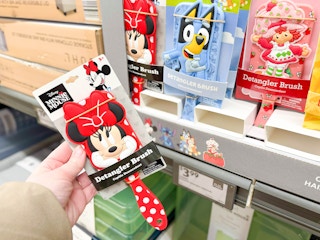 aldi minnie mouse detangler brush