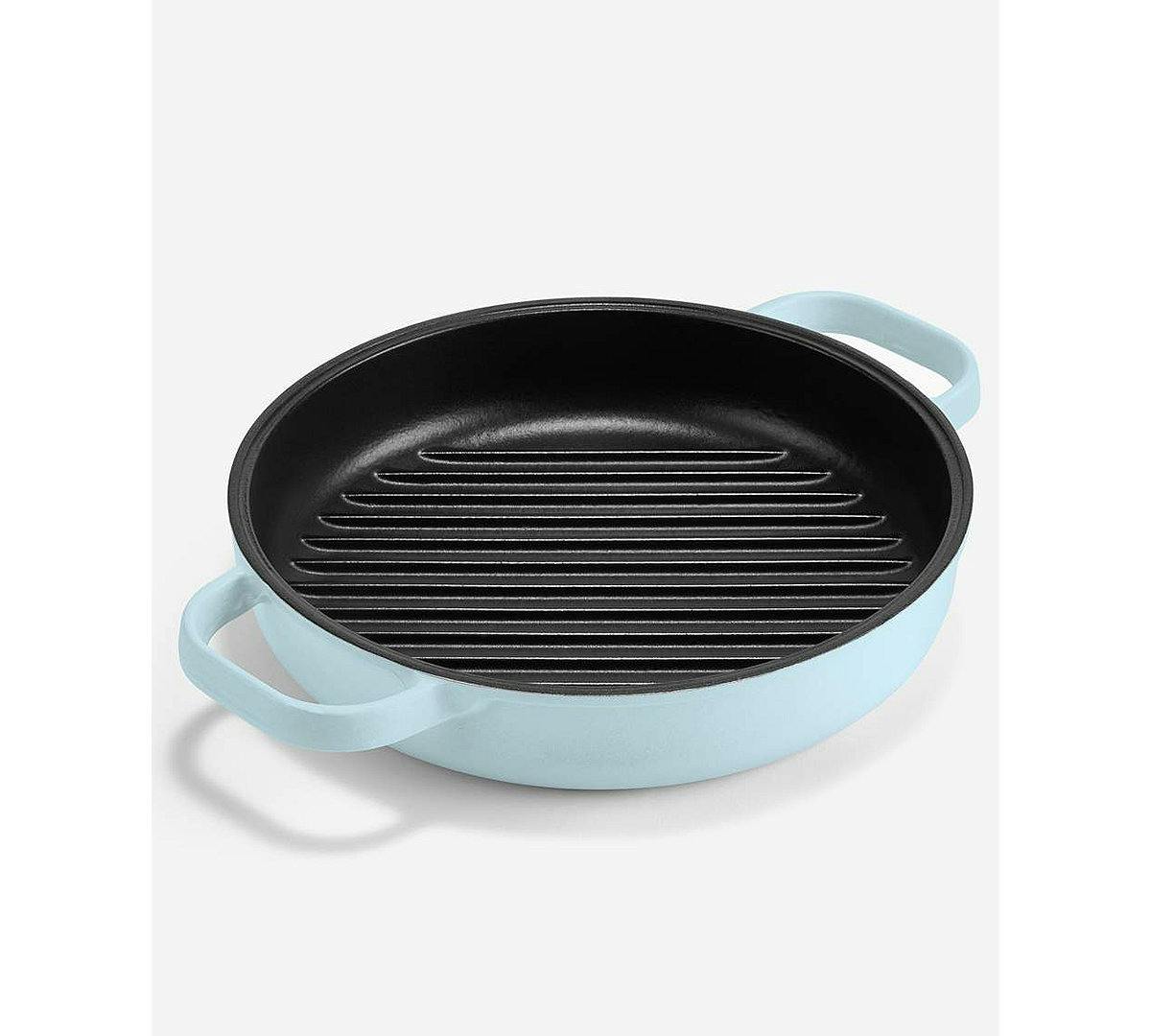 Enameled Cast Iron Grill Pan
