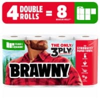 Brawny Paper Towels 4-Pack
