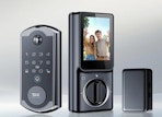 a keyless video door lock set