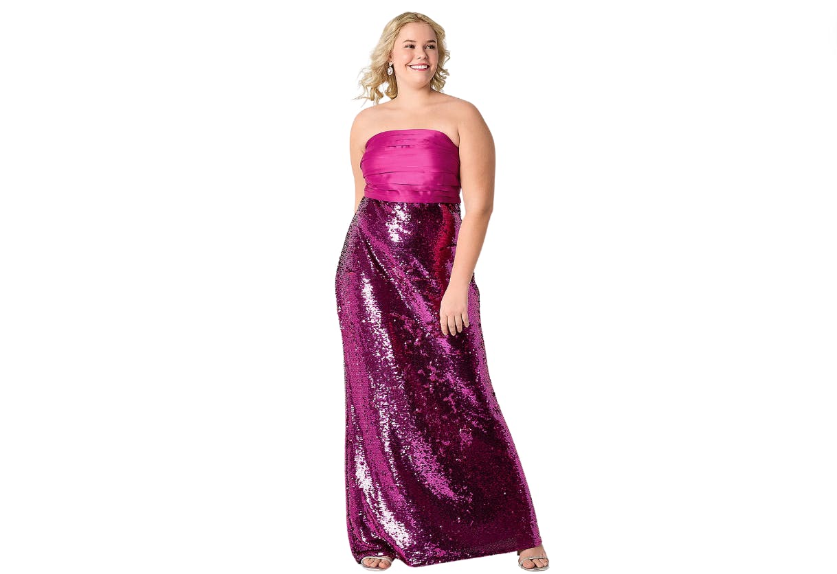 Johnny Wujek Women's Plus Gown