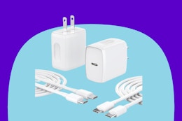 Top-Rated USB C Wall Charger and Cable 2-Pack, Just $5 on Amazon card image