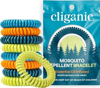 Cliganic Mosquito Repellent Bracelets 10-Pack