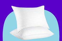 King Bed Pillow 2-Pack, Only $20 on Amazon (Reg. $50) card image