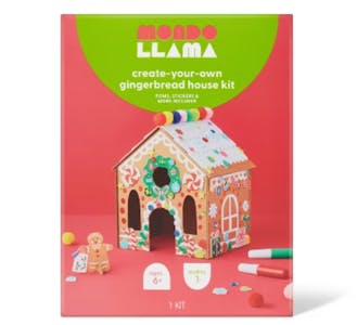 Mondo Llama Gingerbread House Kit