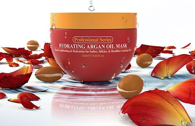 Argan Oil Hair Mask, as Low as $11.65 on Amazon card image