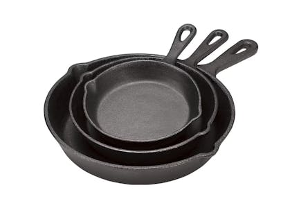 Cooks Cast Iron Pan Set