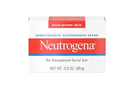 2 Neutrogena Facial Cleansing Bars