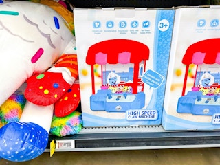 claw machine on walmart shelf