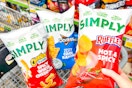 frito-lay simply snacks in shopping cart