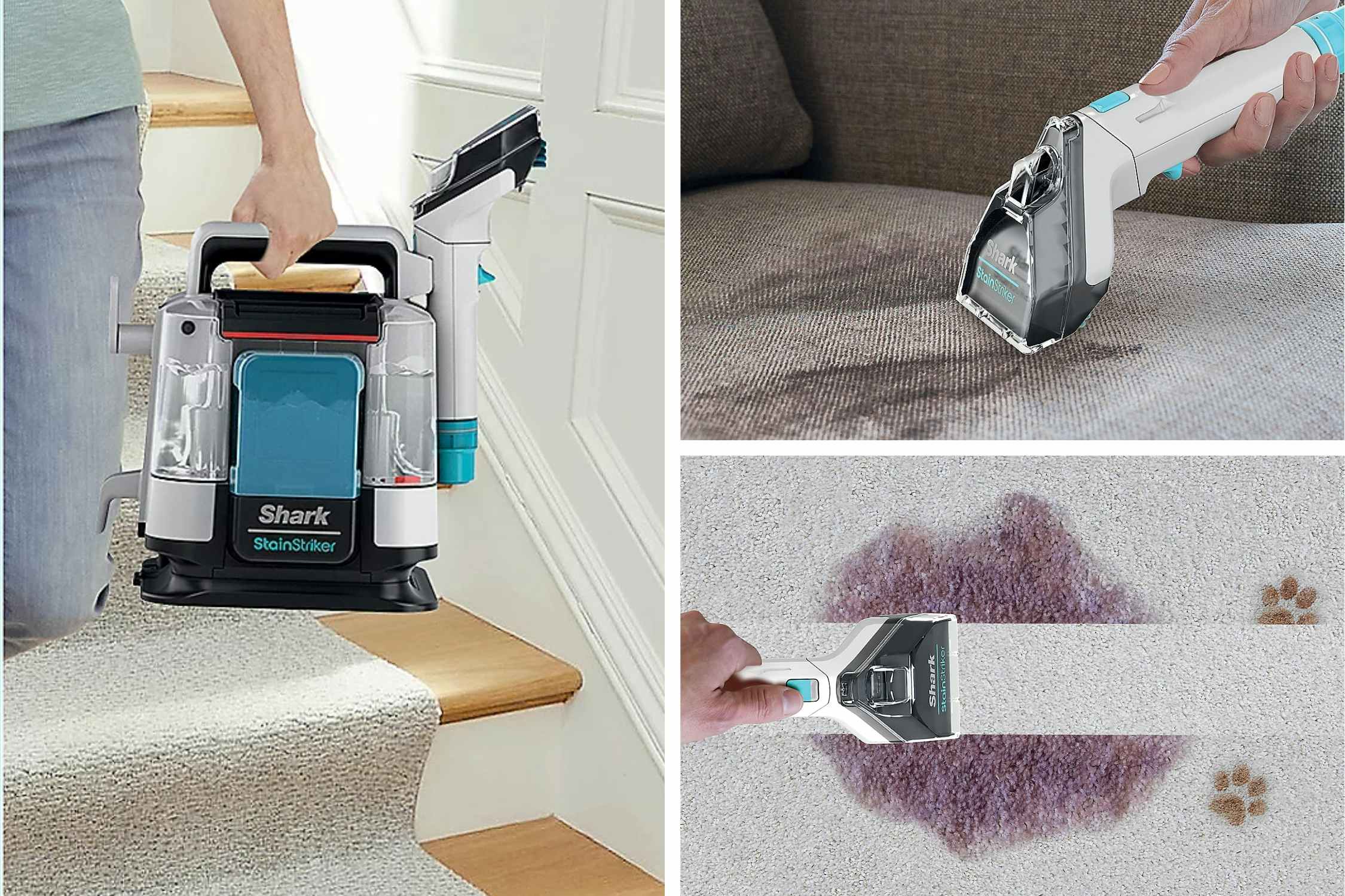 QVC Shark StainStriker Portable Carpet Cleaner