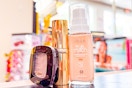loreal eyeshadow, lipstick and foundation