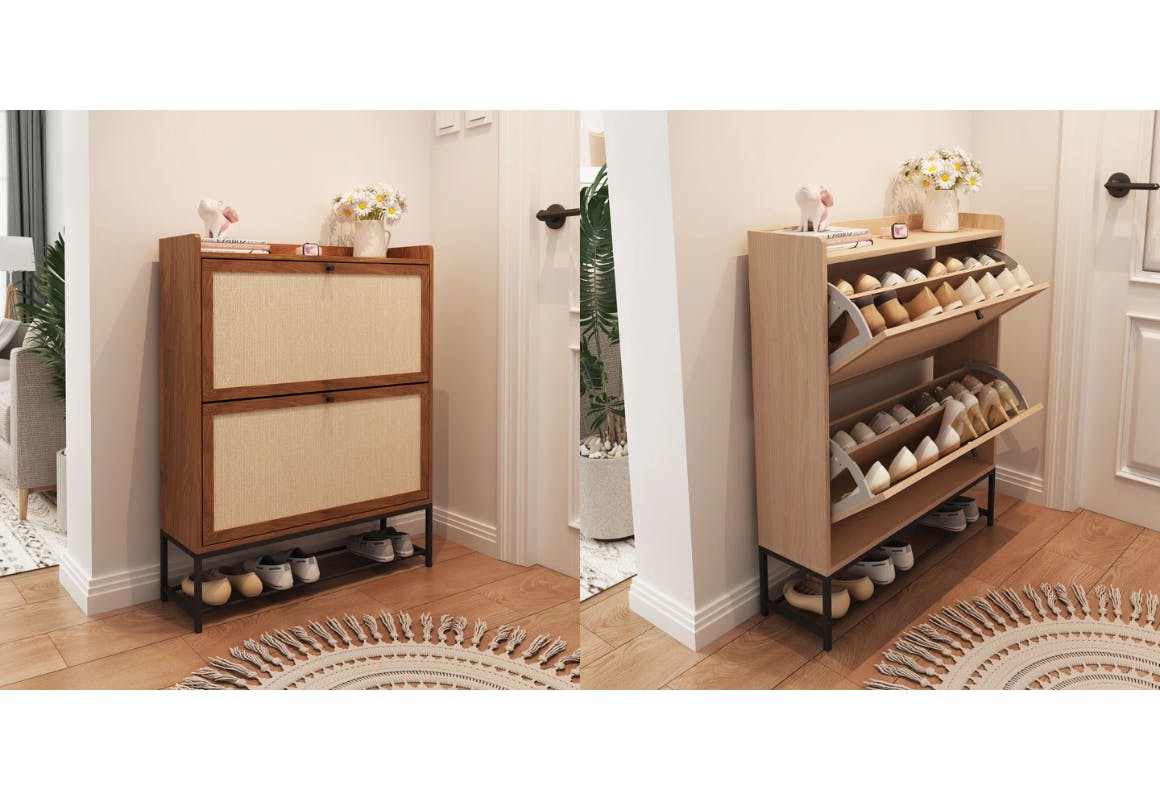 Bay Isle Home Shoe Storage Cabinet