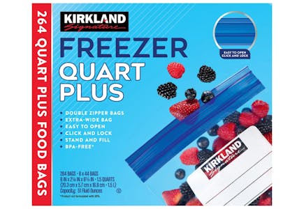 Kirkland Signature Storage Bags