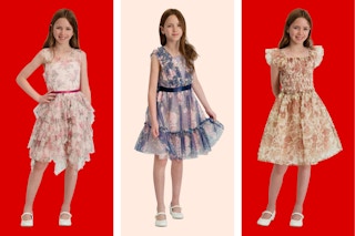 3 different styles of Kensie Girl dresses for kids