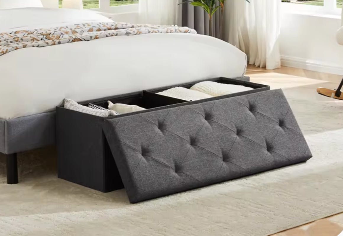 JHK Storage Ottoman Bench