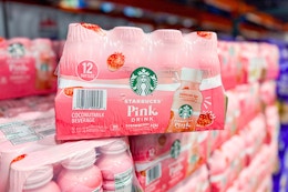Starbucks Pink Drink Is Back at Costco for $16.99 card image