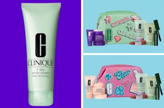 clinique cream and a free gift