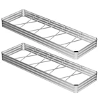 2 Metal Raised Garden Beds