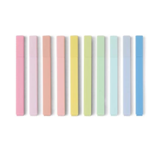 Amazon Basics Pastel Highlighters 10-Pack