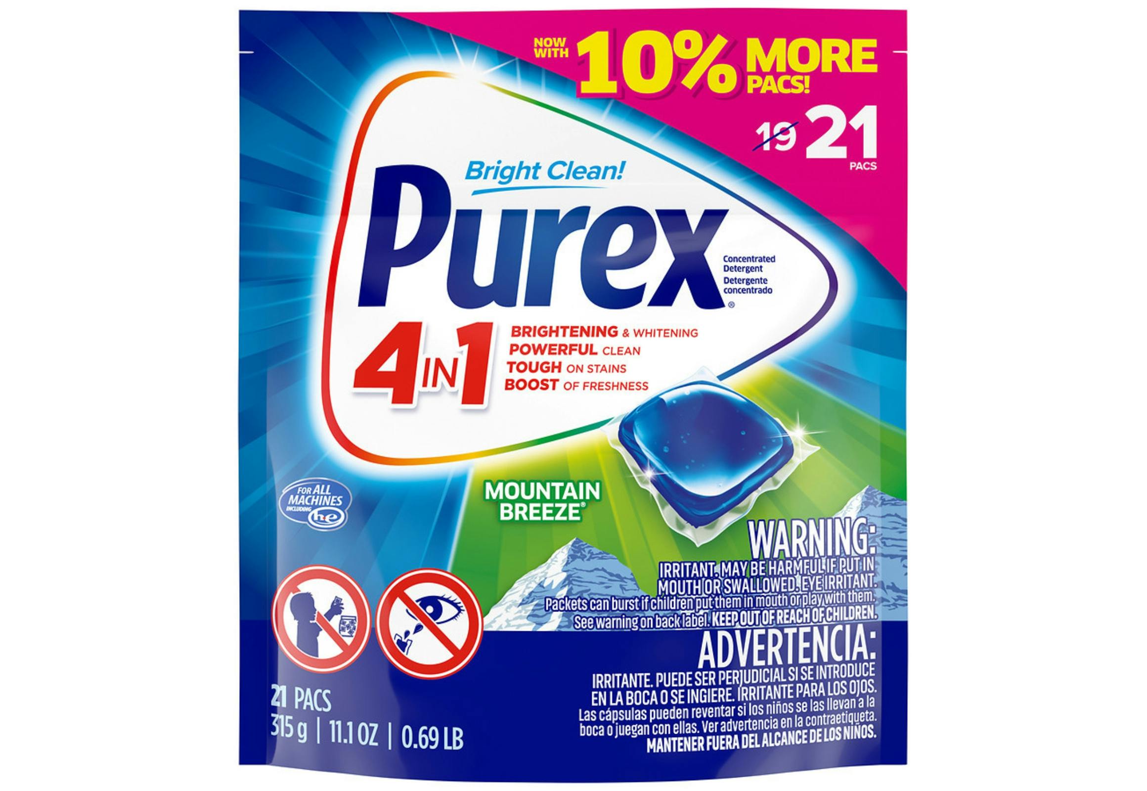 2 Purex Detergents