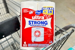 Score Savings on Kroger Soft & Strong Toilet Paper With a $2 Digital Coupon card image