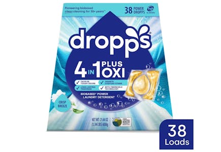 2 Dropps Laundry Detergent Packs
