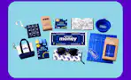 Free Lowe's items: keychain game, Kids Club sheets, coloring page, pet bowl, sunglasses, gift card, tote bag, blanket, pouch.