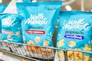 bags of popcorn on a shelf