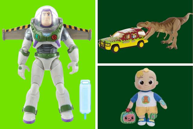 Secret Toy Sale: $12 Hatchimals, $19 Buzz Lightyear, and More at eBay card image