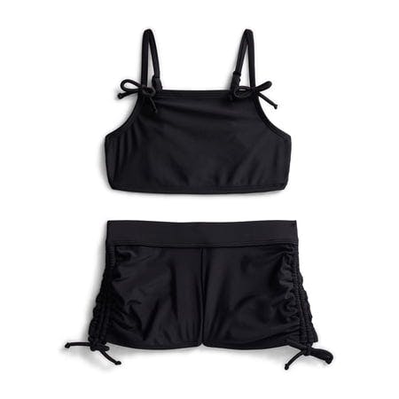 Kids' Solid Bikini Swim Set