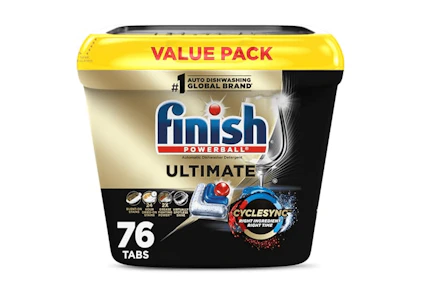 Finish Ultimate Dishwasher Pods