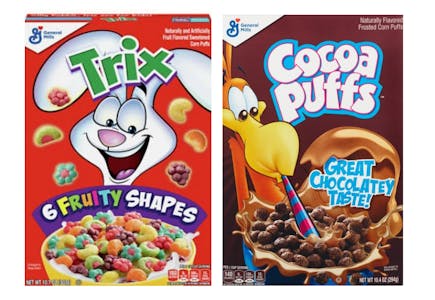 2 General Mills Cereals