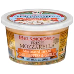 2 BelGioioso Marinated Mozzarella Tubs