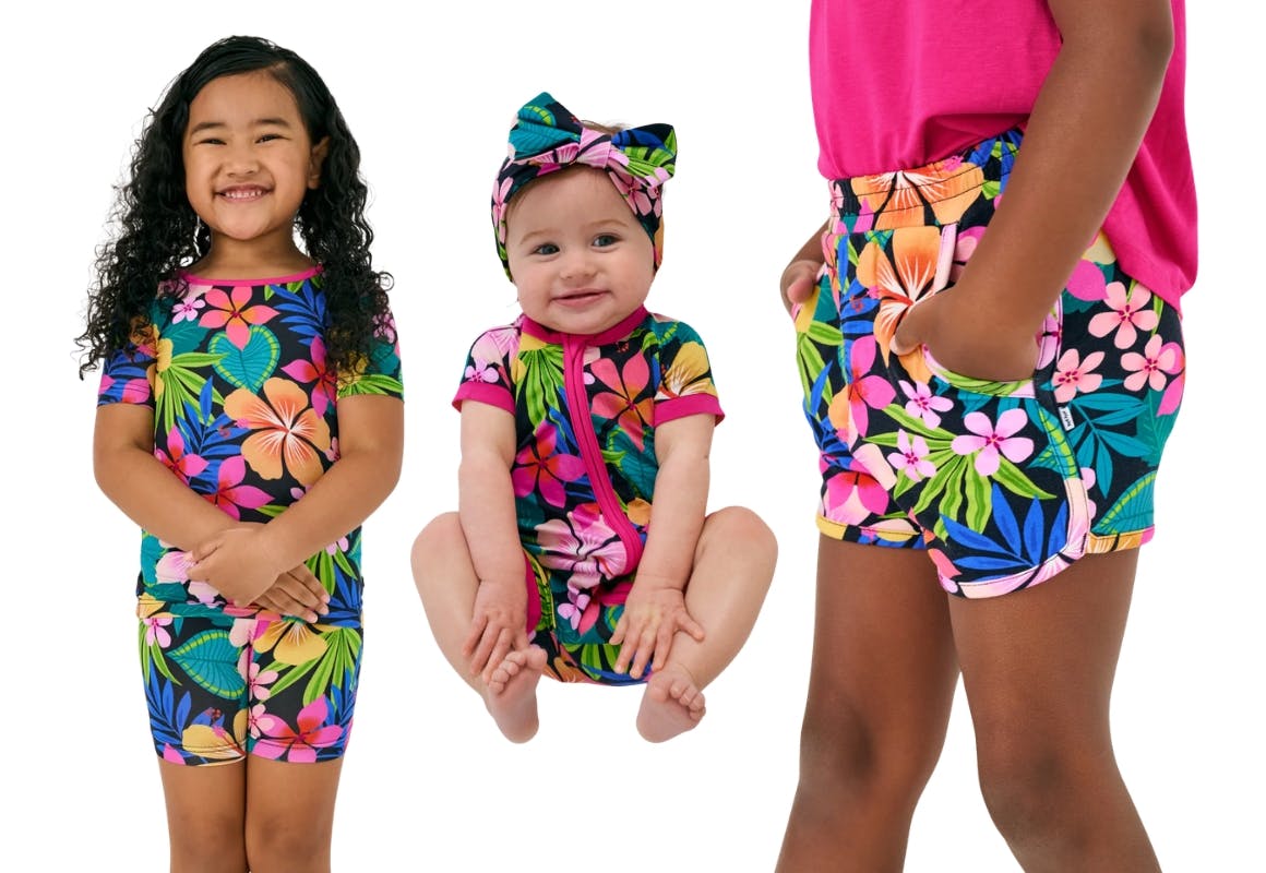 Little Sleepies Jungle Bloom Apparel