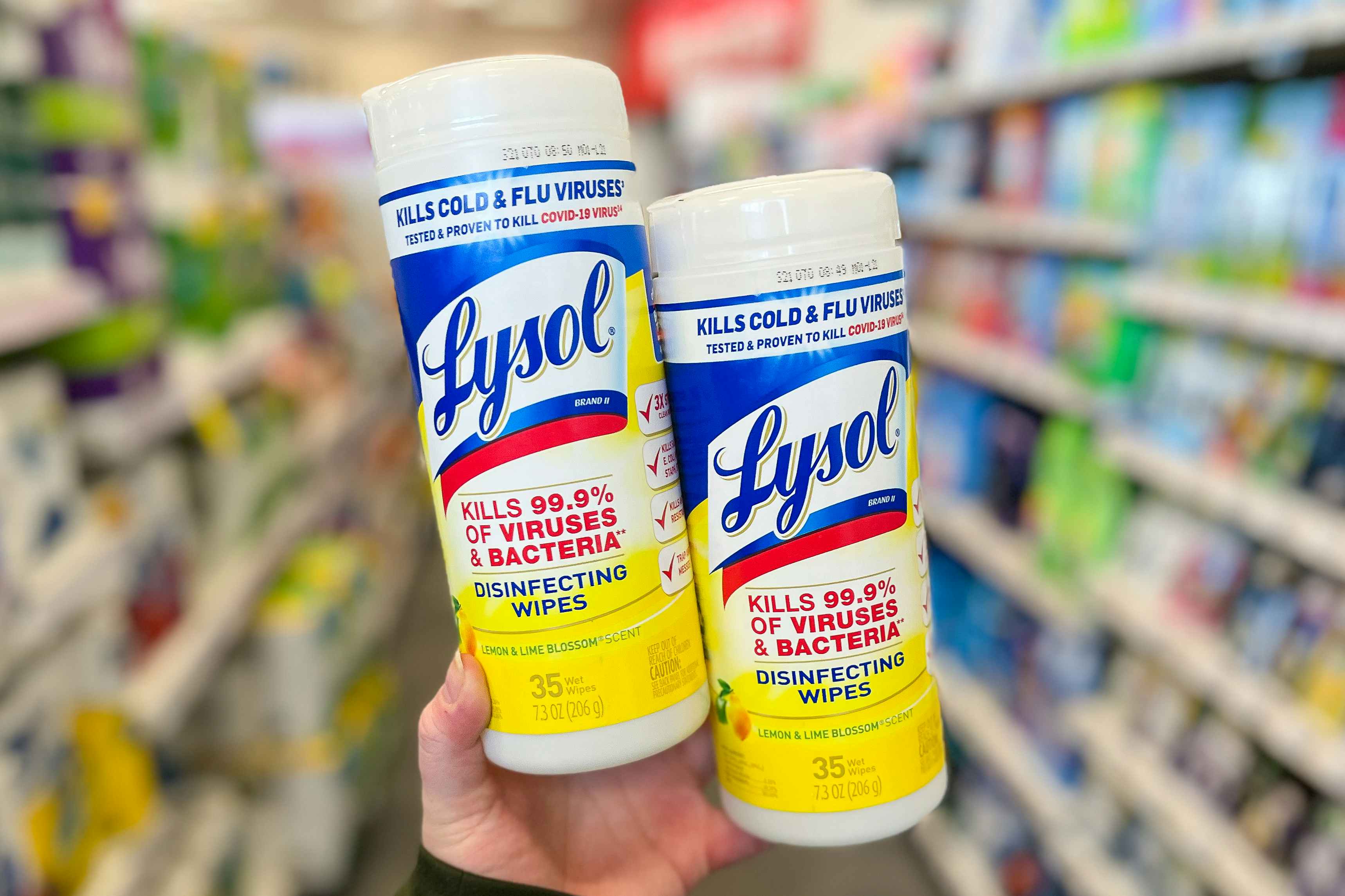  Lysol Disinfectant Wipes, as Low as $2.80 on Amazon