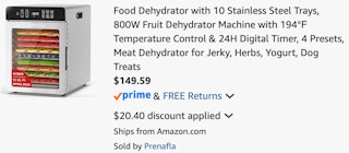 amazon-food-dehydrator-cart