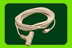 beige woods extension cord
