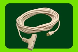 beige woods extension cord