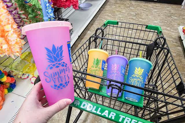 Grab These New Color-Changing Tumblers for Just $1.25 at Dollar Tree card image