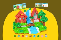 Magnetic Blocks Travel Toy Set