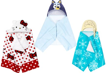 Kids' Hooded Bath Towel