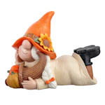 Gnome Girl Tabletop Decoration