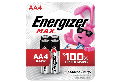 2 Energizer® MAX Battery Packs