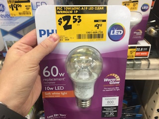 home depot LED bulbs