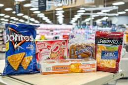 fred meyer matchup groceries on store shelf