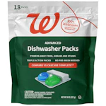 Walgreens Dishwasher Detergent Packs