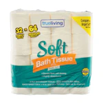 2 True Living Toilet Paper 32-Packs