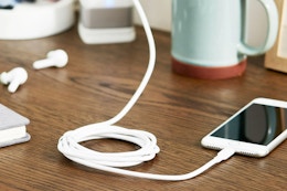 onn 10ft Lightning to USB-A Charging Cable
