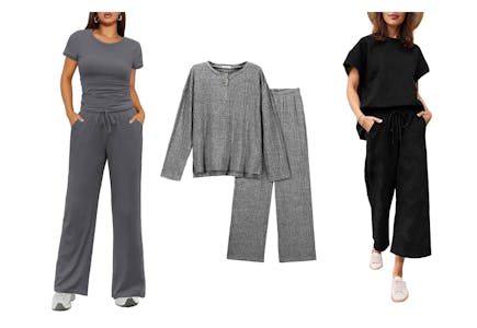 3 Women's Lounge Sets